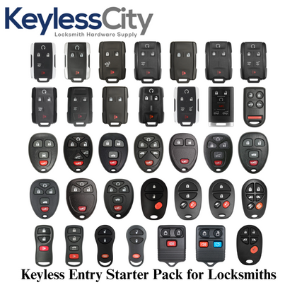 Keyless Entry Starter Pack for Locksmiths (AFTERMARKET)