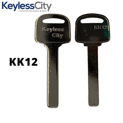 KK12 VA2 - Hyundai / Kia Key Blank - Test Key Blade (AFTERMARKET)