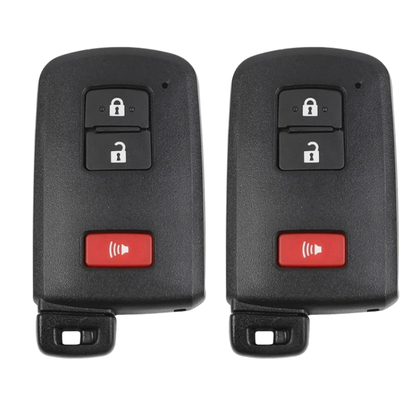 2 X 2012-2021 Toyota Highlander / Tacoma / Land Cruiser / 3-Button Smart Key / PN: 89904-0E091 / HYQ14FBA (AG Board 2110 PCB) (AFTERMARKET) (BUNDLE OF 2)