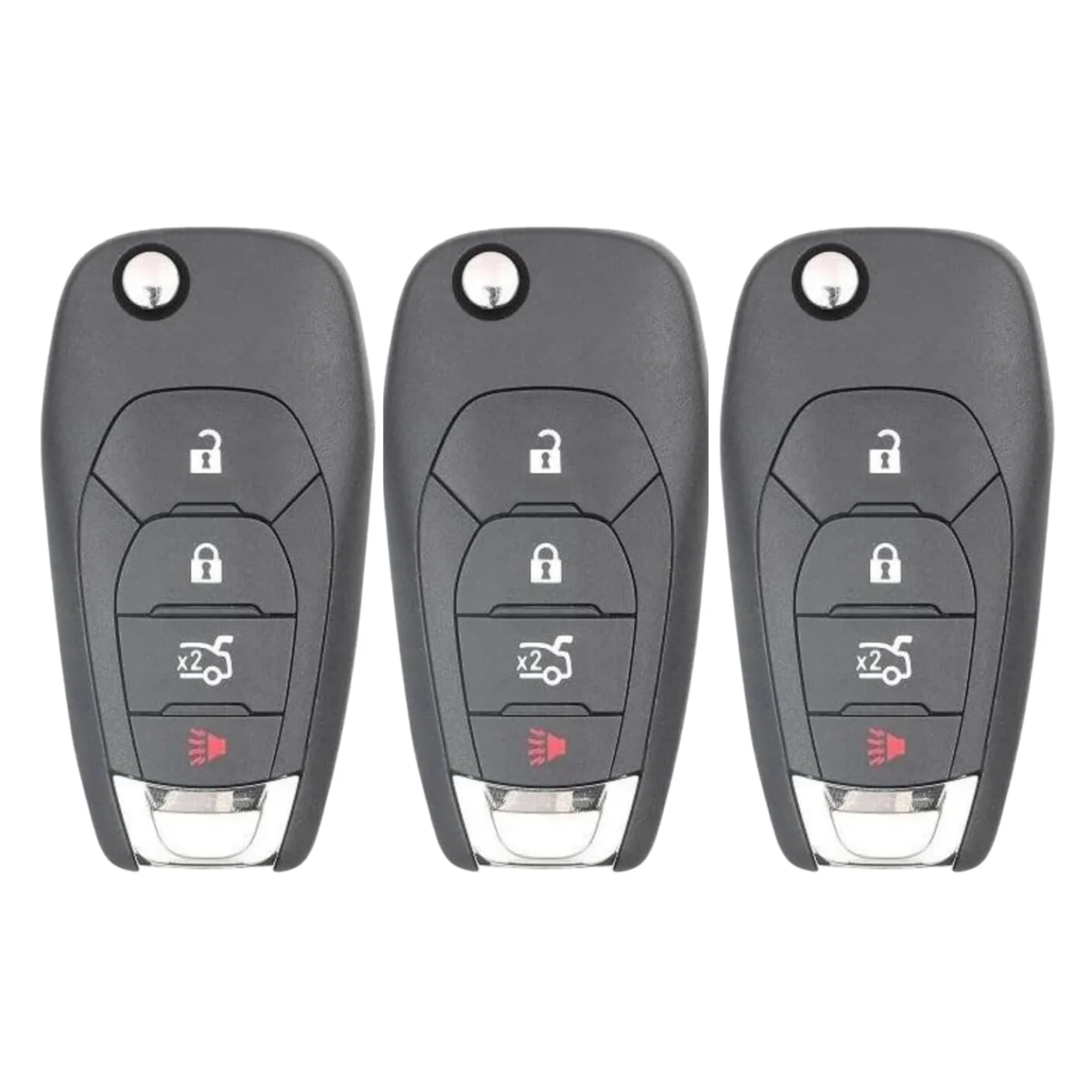 Lxp Shell 3 X 2016 - 2019 Chevrolet Cruze / 4-Button Flip Key SHELL For LXP-T004 ...