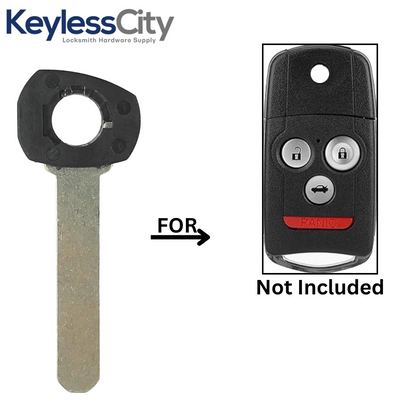2007-2013 Acura / Flip Key Blade / HO01 (AFTERMARKET)