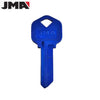 KW1 Key - Aluminum Kwikset Key Blanks - Blue (JMA KWI-1.ALB)