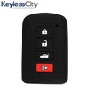 2012-2017 Toyota / 4-Button Remote Keyless Entry Key Silicone Cover / HYQ14FBA