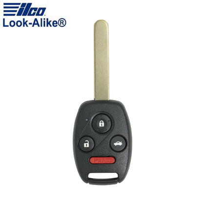 2008-2014 Honda Accord / 4-Button Remote Head Key / PN: 35118-TA0-A00 / KR55WK49308 (AFTERMARKET)