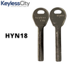 HYN18 LEFT - Hyundai Key Blank - Test Key Blade (AFTERMARKET)