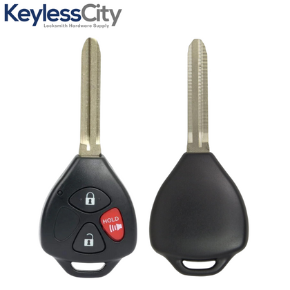 2008-2013 Toyota Scion / 3-Button Remote Head Key / MOZB41TG / (AFTERMARKET)