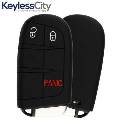 2012-2016 Jeep / 3-Button Remote Keyless Entry Key Silicone Cover / M3N-40821302 (AFTERMARKET)