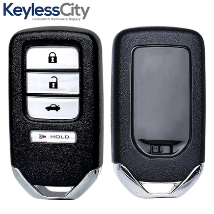 2017-2020 Honda Civic / 4-Button Smart Key / PN: 72147-TBA-A01 / KR5V2X (AFTERMARKET)