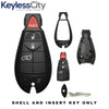2014-2023 Jeep Grand Cherokee 4-Button with hatch Fobik Key SHELL for IYZ-C01C (AFTERMARKET)