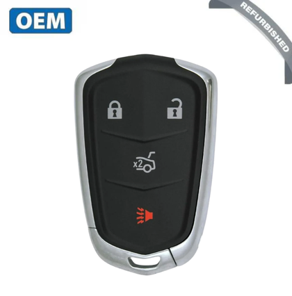 2014-2019 Cadillac ATS CTS XTS / 4-Button Smart Key / PN: 13598506 / HYQ2AB (OEM Refurb)