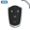 2014-2019 Cadillac ATS CTS XTS / 4-Button Smart Key / PN: 13598506 / HYQ2AB (OEM Refurb)