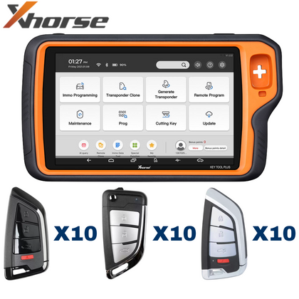 Xhorse Bundle – VVDI Key Tool Plus Tablet + 30 Xhorse Universal Remotes