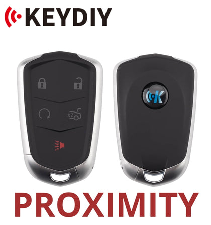 KEYDIY - Cadillac Style 5-Button Universal Smart Key (KD-ZB05-5)