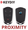 KEYDIY - Cadillac Style 5-Button Universal Smart Key (KD-ZB05-5)