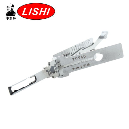 ORIGINAL LISHI - TOY40 Toyota and Lexus / 2-in-1 Pick & Decoder / Quad Lifter