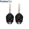 2 X 2012-2019 Subaru / 4-Button Remote Head Key / CWTWB1U811 / B110 / G Chip 80 Bit (AFTERMARKET) (BUNDLE OF 2)