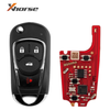 Xhorse - XKBU22EN - 2nd Generation Wired Remote Key (Foldable 4 Buttons) Buick Flip / 4-Buttons w/ MX5118 Chip