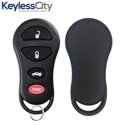 2001-2006 Chrysler / Jeep / Dodge / 4-Button Keyless Entry Remote / GQ43VT17T / (AFTERMARKET)
