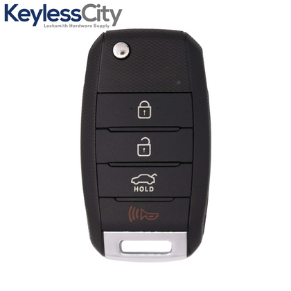 2017-2018 Kia Forte / 4-Button Flip Key / PN: 95430-A7200 / OSLOKA-875T (YD) (AFTERMARKET)