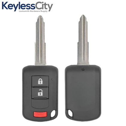 2018-2020 Mitsubishi Eclipse / 3-Button Remote Head Key / OUCJ166N / PN: 6370C135 (AFTERMARKET)
