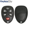 2005-2011 GM / 6-Button Keyless Entry Remote / PN: 15114376 / KOBGT04A (AFTERMARKET)