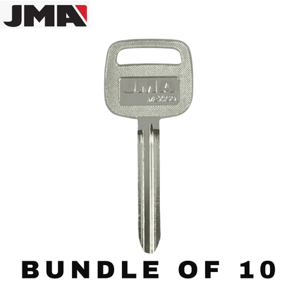 10 X JMA - TOYO-15 - TR47 - X217 - Toyota - Metal Key Blank (JMA TOYO-15) (BUNDLE OF 10)