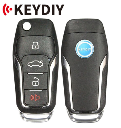 KEYDIY - Ford Style - 4-Button Flip Key Blank (KD-B12-4)