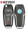 KEYDIY - Ford Style - 4-Button Flip Key Blank (KD-B12-4)