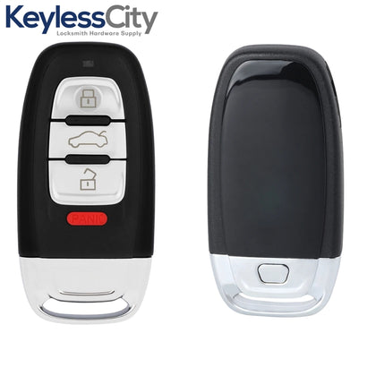 2008-2012 Audi / 4-Button Smart Key / PN: 8T0959754A / IYZFBSB802 / 315 MHz (AFTERMARKET)