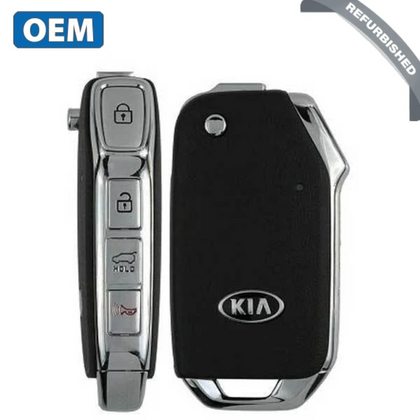 2021-2022 KIA Sportage 4 Buttons Remote Flip Key / 433MHz / TQ8-RKE-4F42 / 95430-D9400 / 95430-D9410 (OEM Refurbished)