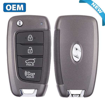 2022 Hyundai Tucson 4 Buttons Remote Flip Key / 433MHz / 95430-N9010 / TQ8-RKE-4F40 (OEM)