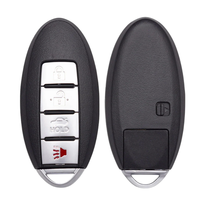 2 X 2007-2012 Nissan Maxima / Sentra  / 4-Button Smart Key / PN: 285E3-EW81D / CWTWBU735 (AFTERMARKET) (BUNDLE OF 2)