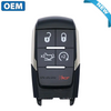 2019-2024 Dodge RAM 2500, 3500 Longhorn / 5-Button Smart Key / PN: 68575430AA / GQ4-76T (OEM)