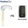 2019-2021 Hyundai Genesis G70 G90 / Emergency Key / KK12 / PN: 81996-G9000 (AFTERMARKET)