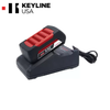 Keyline Battery and Charger for Messenger Portable Key Cutting Machine