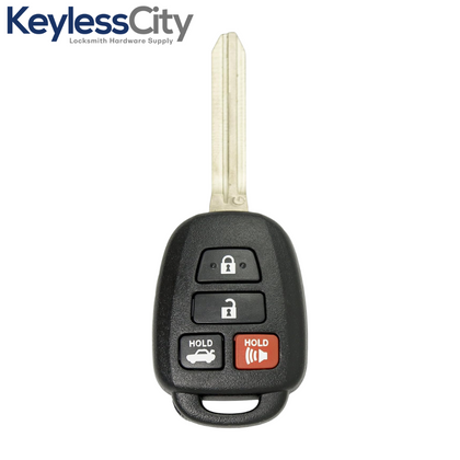 2014-2018 Toyota Camry / 4-Button Remote Head Key / HYQ12BDM (H Chip) (AFTERMARKET)