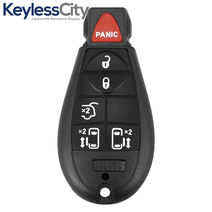 2008-2017 Chrysler / Dodge / VW /Jeep / 6-Button Fobik / M3N5WY783X / 433 MHz (AFTERMARKET)