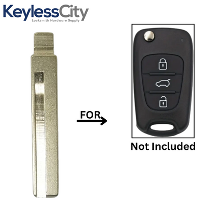2012-2014 Hyundai Veloster / Remote Flip Key Blade / PN: HY18-P (AFTERMARKET)