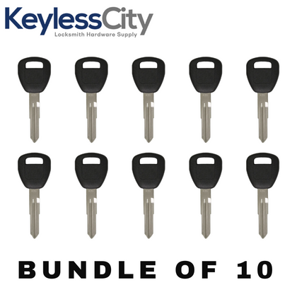 10 X Honda / Acura HD106 Transponder Key (AFTERMARKET) (BUNDLE OF 10)