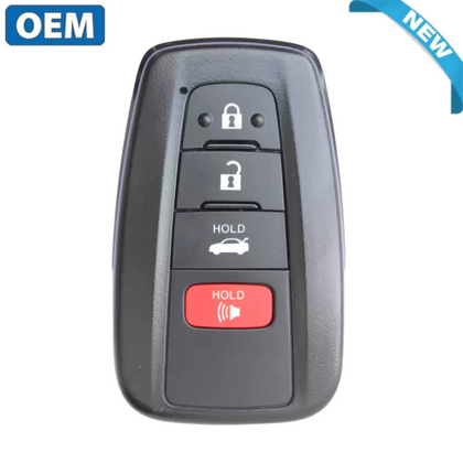 2018-2022 Toyota Camry / 4 Buttons Smart Key / 89904-06220 89904-06200 / HYQ14FLA HYQ14FBC (OEM)