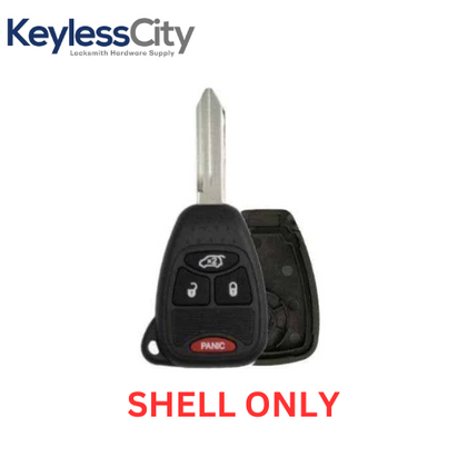 2004-2016 Chrysler / Jeep / Dodge / 4-Button Remote Head Key Shell / Y159 / OHT692427AA