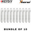 10 X KEYDIY - HYN14 - Flip Key Blade - #50 - For Xhorse / Keydiy Universal Remote Flip Keys (BUNDLE OF 10)
