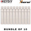 10 X KEYDIY - VA2 - Flip Key Blade - #Y58 - For Xhorse / Keydiy Universal Remote Flip Keys (BUNDLE OF 10)