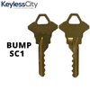 5 X BUMP Key For Schlage - SC1 (PACK OF 5)