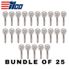 25 X Ilco - Y159-NP CHRYSLER Key Blank (BUNDLE OF 25)