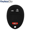 2001-2012 Chevrolet GMC Hummer Isuzu / 3-Button Remote Keyless Entry Key Silicone Cover / L2C0007T