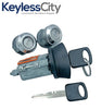 Ford 1996-2007 / Ignition Lock & Door Kit / Coded / 7012802 (Aftermarket)