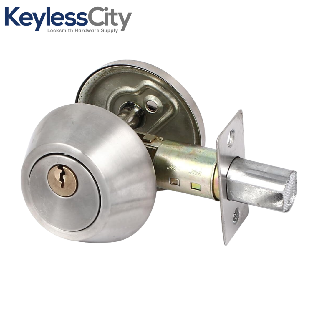 Schlage keyway Round Single Cylinder Deadbolt Security Door Lock With ...