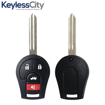 2003-2019 Nissan / 4-Button Remote Head Key / PN: H0561-3AA0B / CWTWB1U751 / (AFTERMARKET)