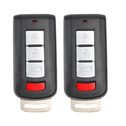 2 X 2016-2020 Mitsubishi Mirage G4 / 4-Button Smart Key / PN: 8637B424 / OUC003M (AFTERMARKET) (BUNDLE OF 2)